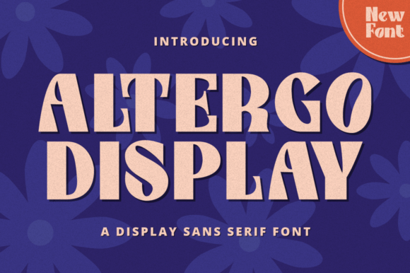 Altergo Display Typeface Review: Bold Typography for Makers
