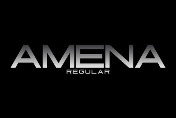 Amena - Regular: Elevating Editorial Design with Bold Sans Serif Typography