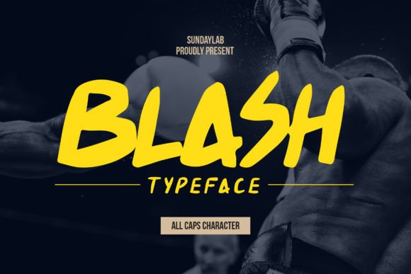Blash Typeface: The Bold Script Font for Standout Branding