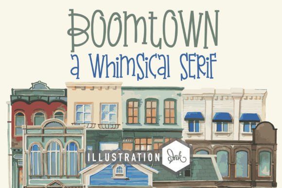 Boomtown: A Bold Serif Typeface for Modern Web Design