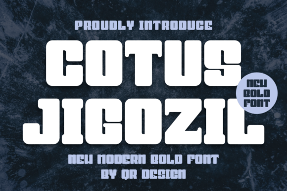Cotus Jigozil: The Bold Typeface That Elevates Small Business Branding