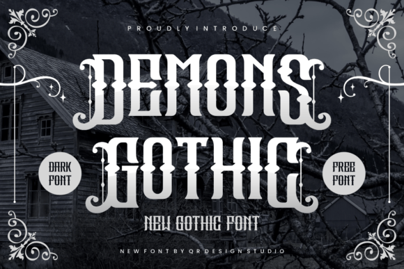 Demons Gothic: The Bold Typeface for High-Impact Web Design