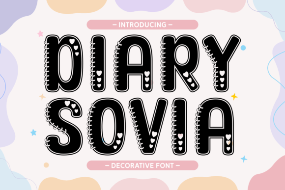 Diary Sovia: A Premium Decorative Typeface for Elegant Branding
