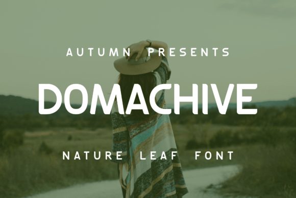 Domachive: The Bold Sans Serif Typeface for Modern Web Design