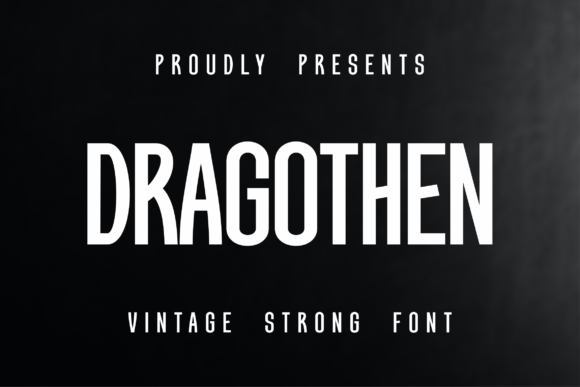 Dragothen Typeface: Bold Sans Serif for High-Impact Campaigns