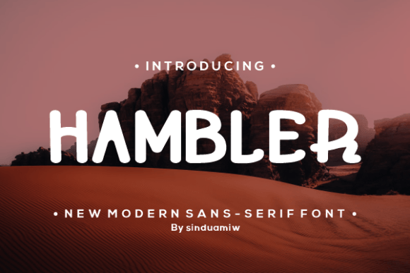 Hambler Typeface Review: Bold Branding for Small Businesses