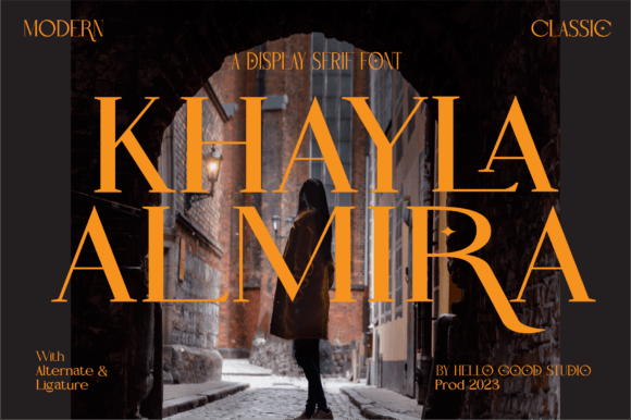 Khayla Almira: A Modern Sans Serif for Editorial Design