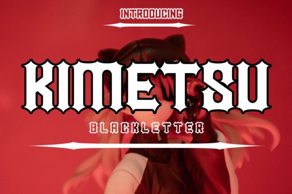 Kimetsu: A Bold Blackletter Typeface for Editorial Impact