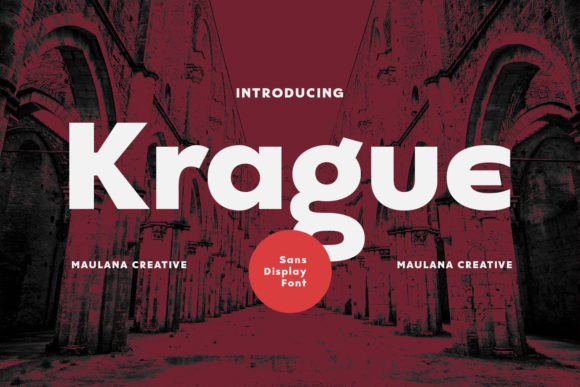 Krague: The Modern Sans Serif Font for Bold Branding