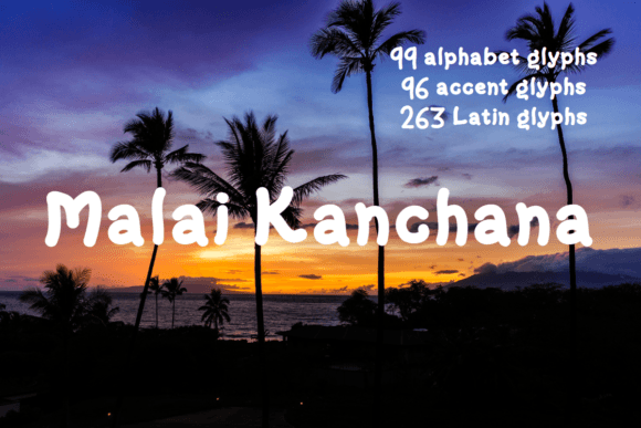 Malai Kanchana: A Bold Slab Serif for High-Impact Campaigns