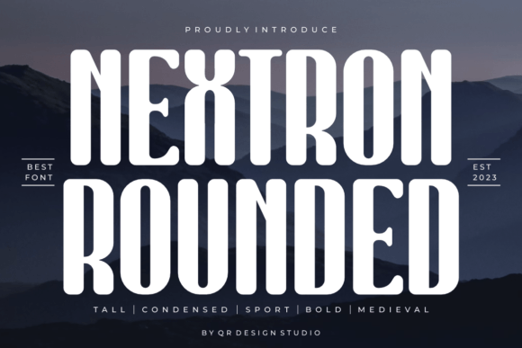 Nextron Rounded Typeface Review for Modern Campaigns