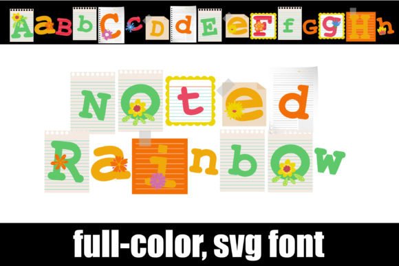 Noted Rainbow: The Vibrant Typeface That Transformed My Brand Identity