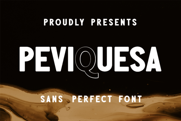 Peviquesa: The Bold Sans Serif Typeface for Modern Web Design
