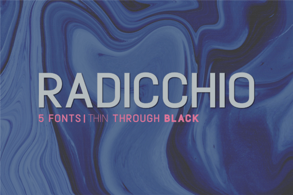 Radicchio: The Modern Sans Serif Font for High-Impact Campaigns