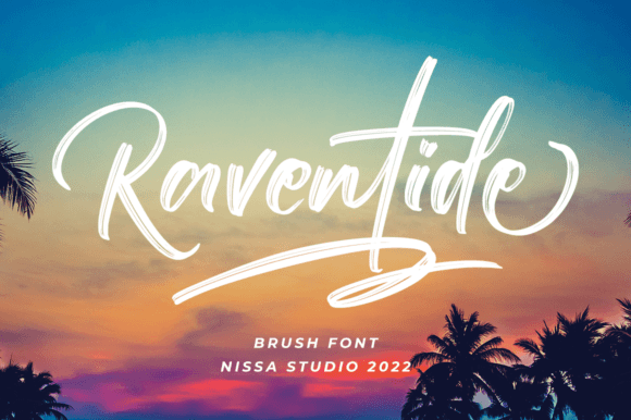 Raventide: The Bold Handwritten Typeface for Editorial Design