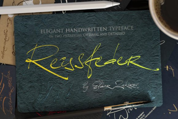 Reissfeder: The Premium Script Font That Elevates Campaign Visuals