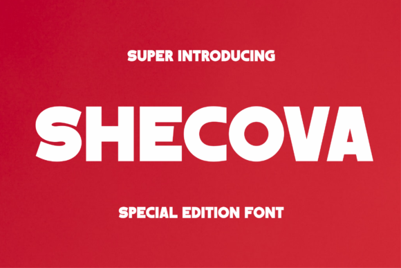 Shecova Typeface: Elevating Web Design with Bold Serif Appeal