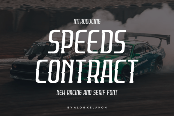 Speeds Contract: The Bold Serif Font for Standout Branding