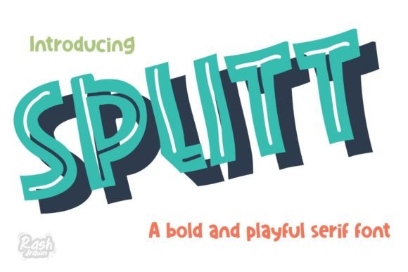 Splitt: The Bold Serif Font That Transforms Small Business Branding