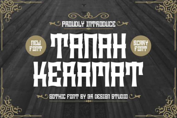 Tanah Keramat: The Bold Blackletter Typeface for High-Impact Digital Campaigns
