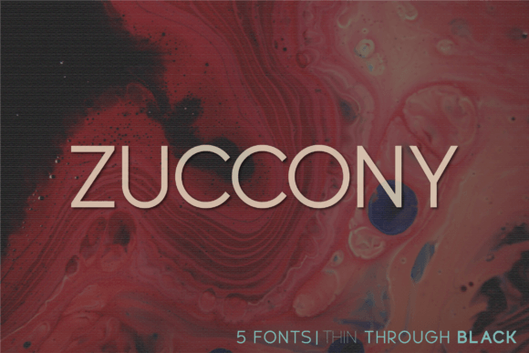 Zuccony Typeface Review: Elegant Sans Serif for Digital Branding